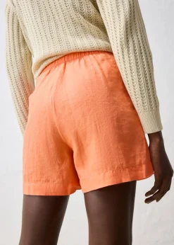 Falda pantalón de lino puro