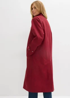 Gabardina con trabillas