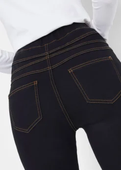 Jeggings elásticos, térmicos y funcionales, de tiro alto con cintura cómoda