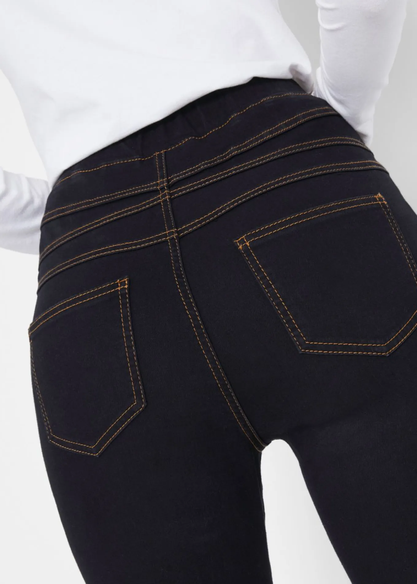 Jeggings elásticos, térmicos y funcionales, de tiro alto con cintura cómoda