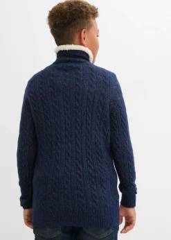 Jersey con cuello troyer