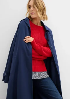 Jersey con inserto de blusa