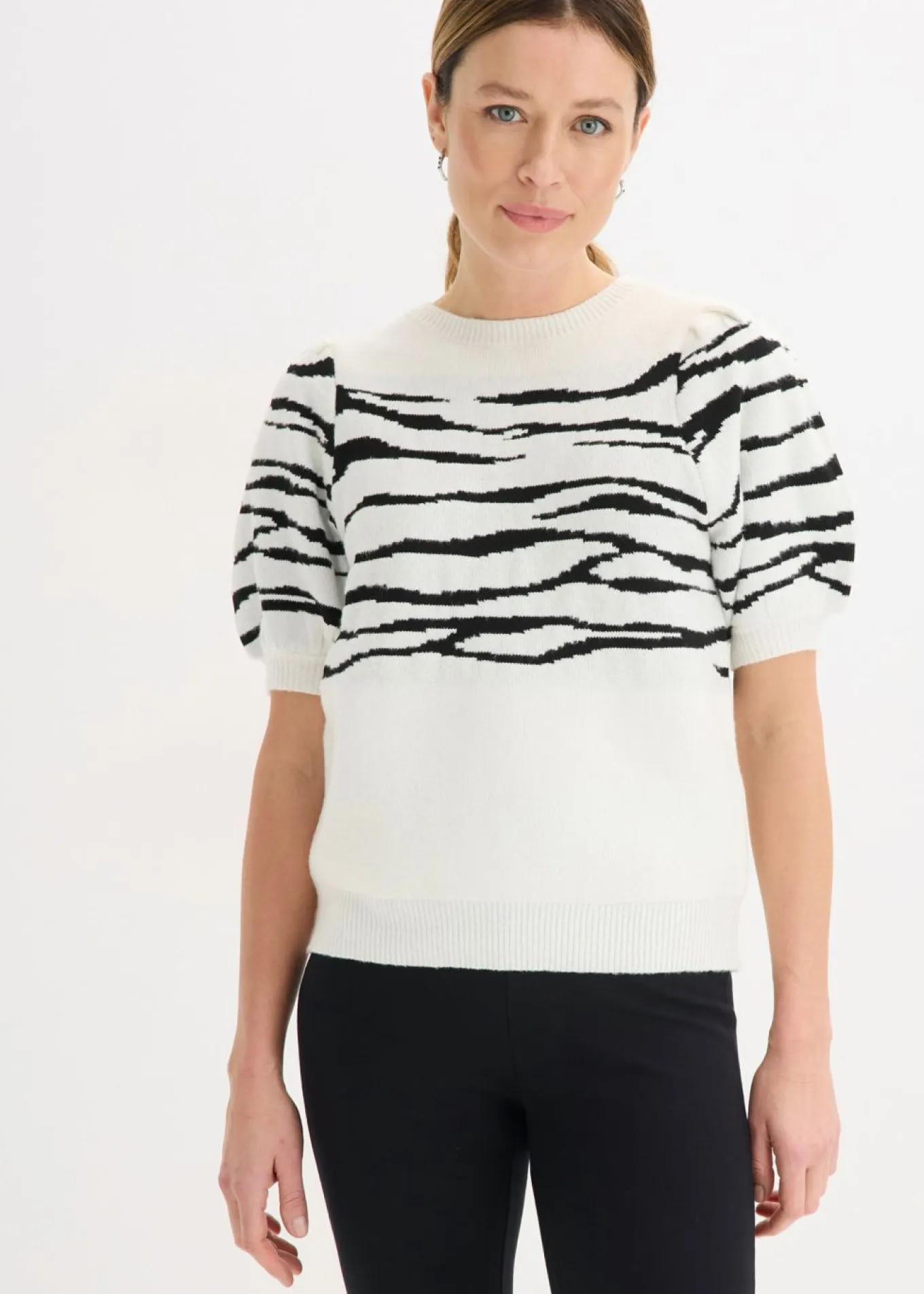 Jersey con mangas abullonadas