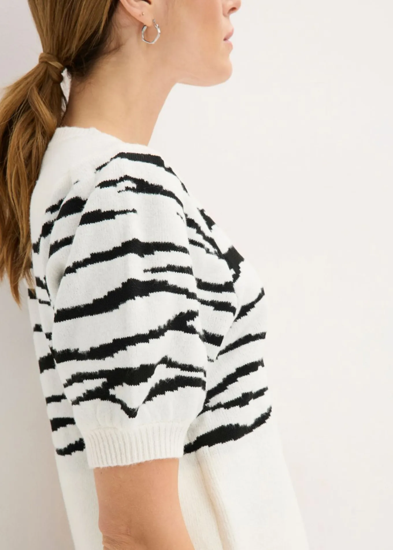 Jersey con mangas abullonadas