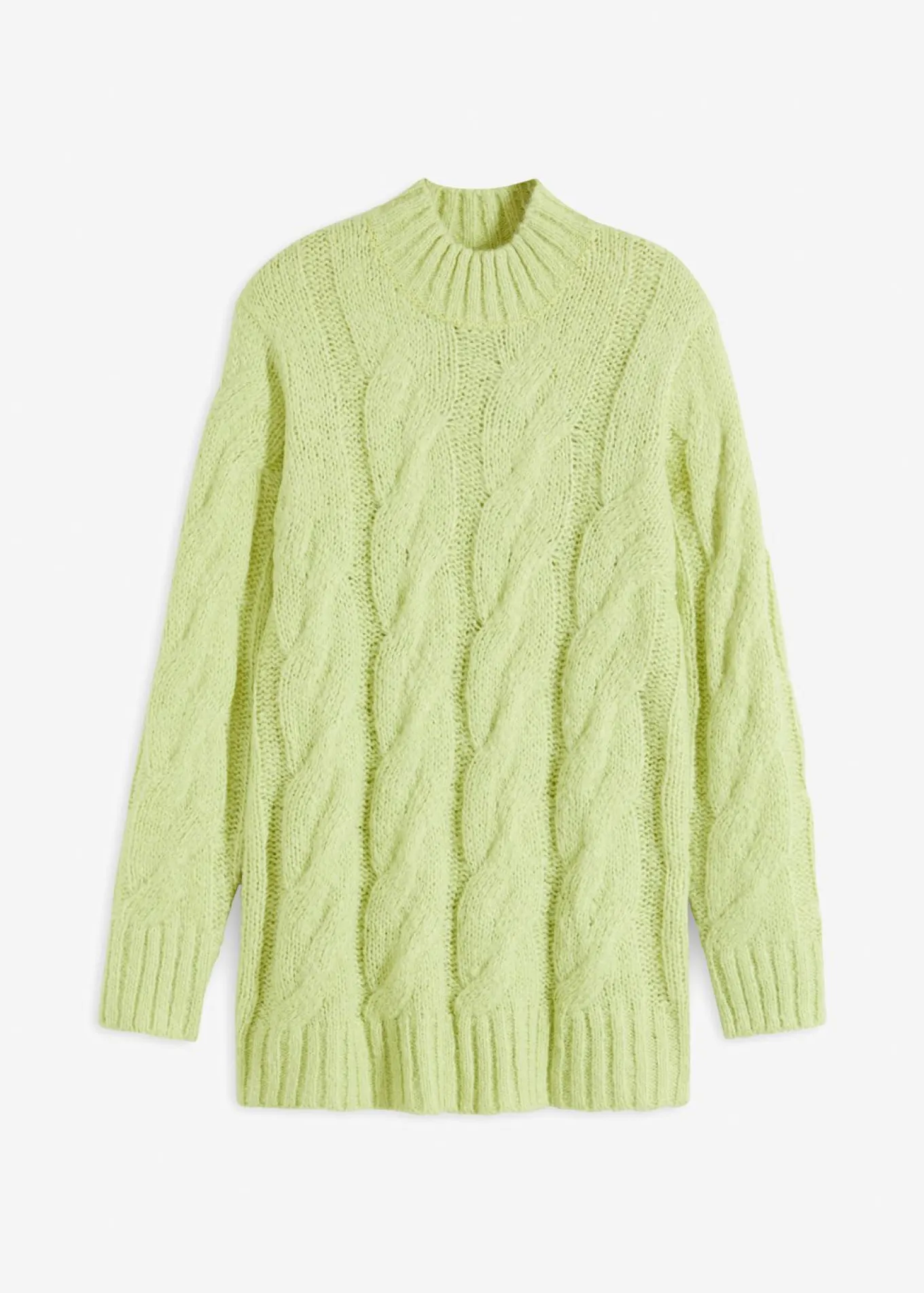 Jersey con patrón trenzado