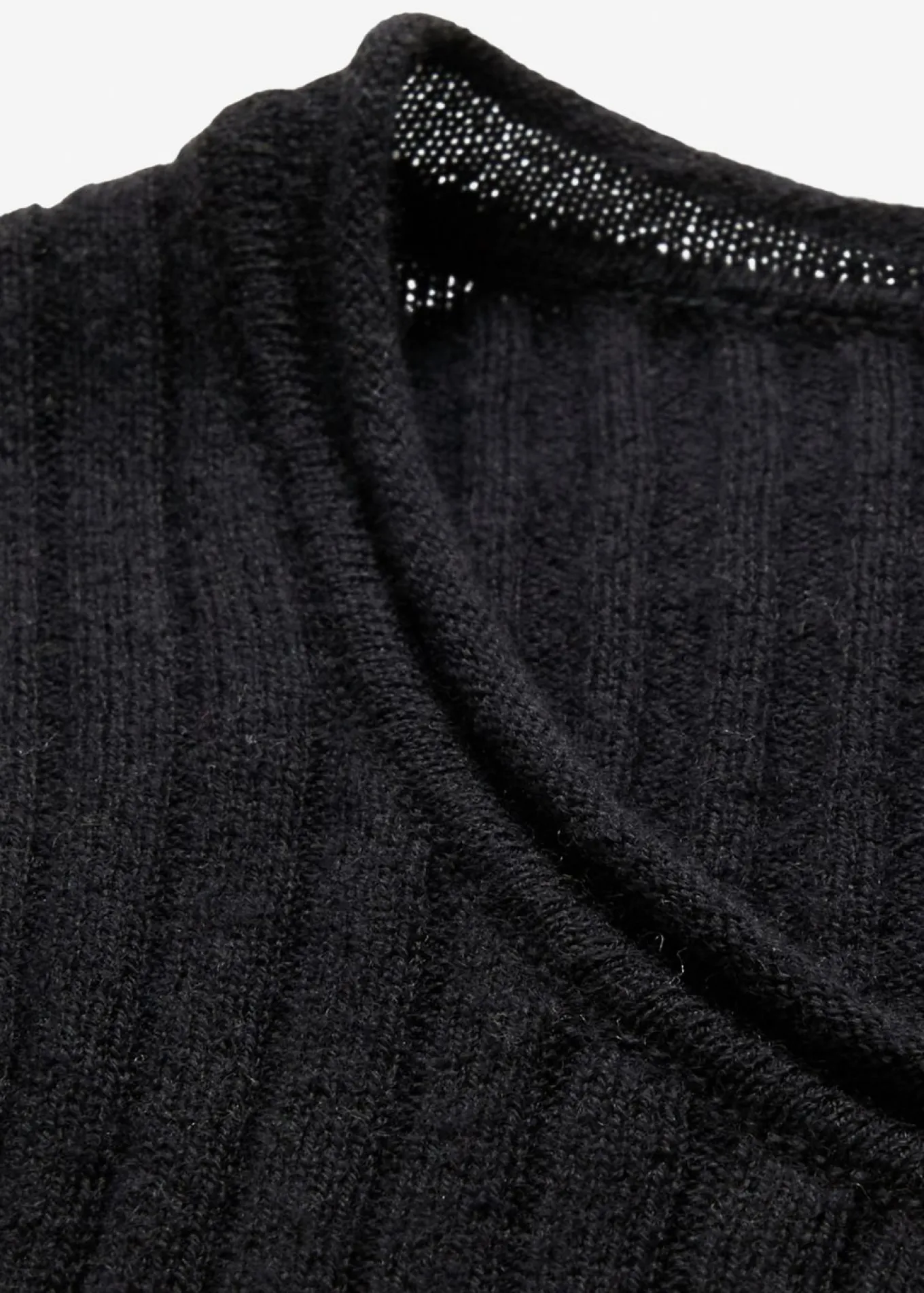 Jersey de canalé en lana merina