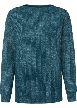 Jersey de corte holgado con botones