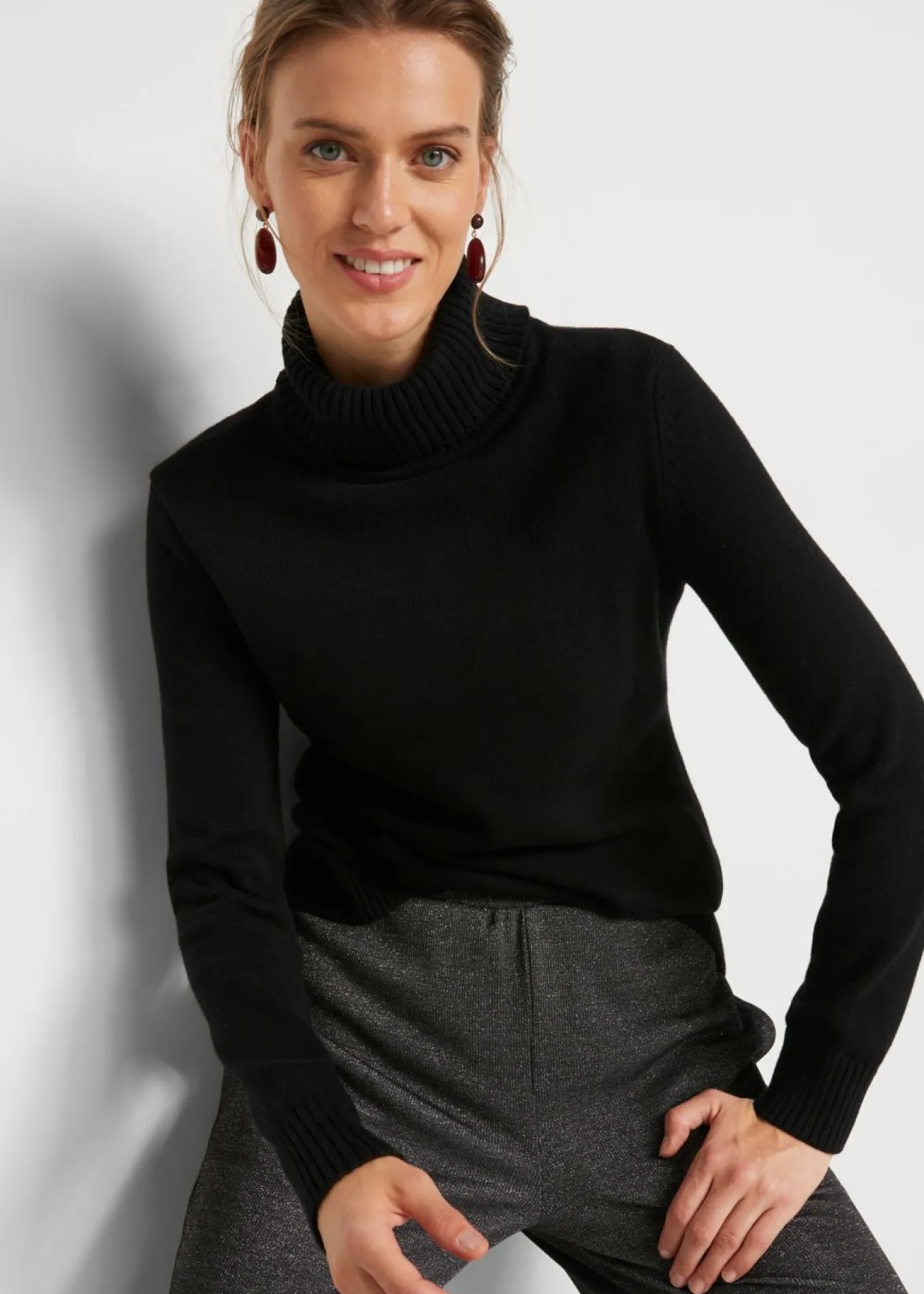 Jersey de cuello alto