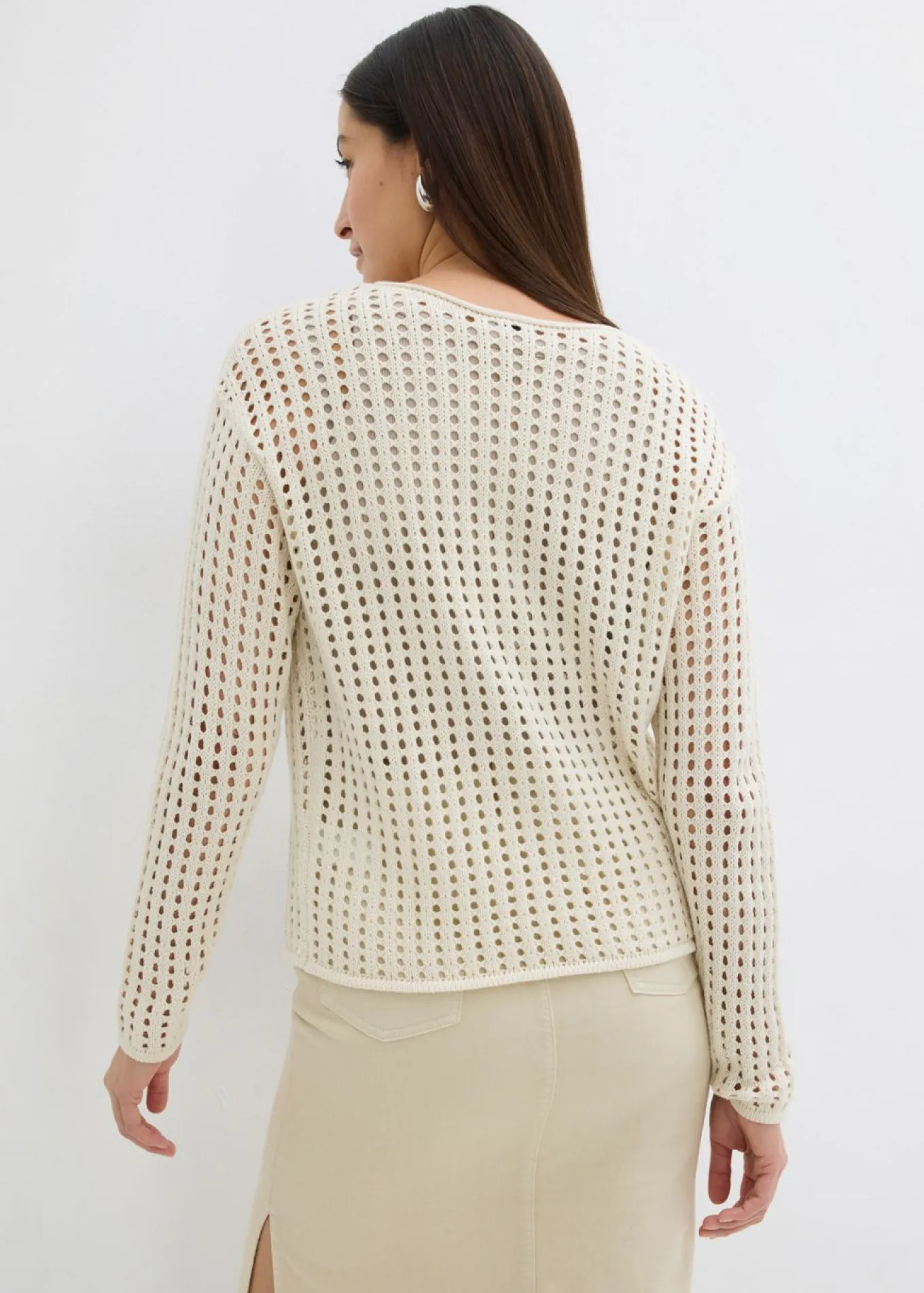 Jersey de punto ajour