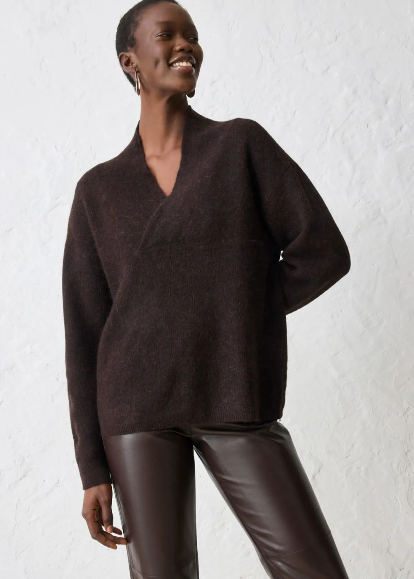 Jersey en cálida mezcla de alpaca