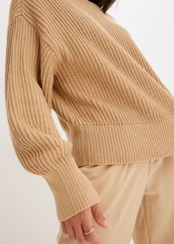 Jersey holgado de algodón puro