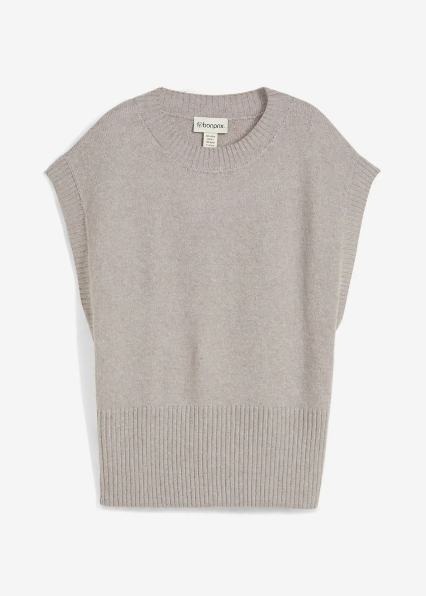 Jersey sin mangas oversized