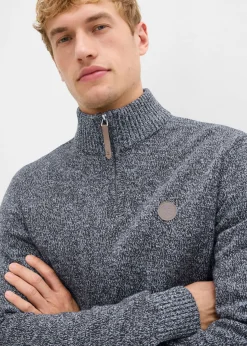 Jersey tipo troyer de algodón puro