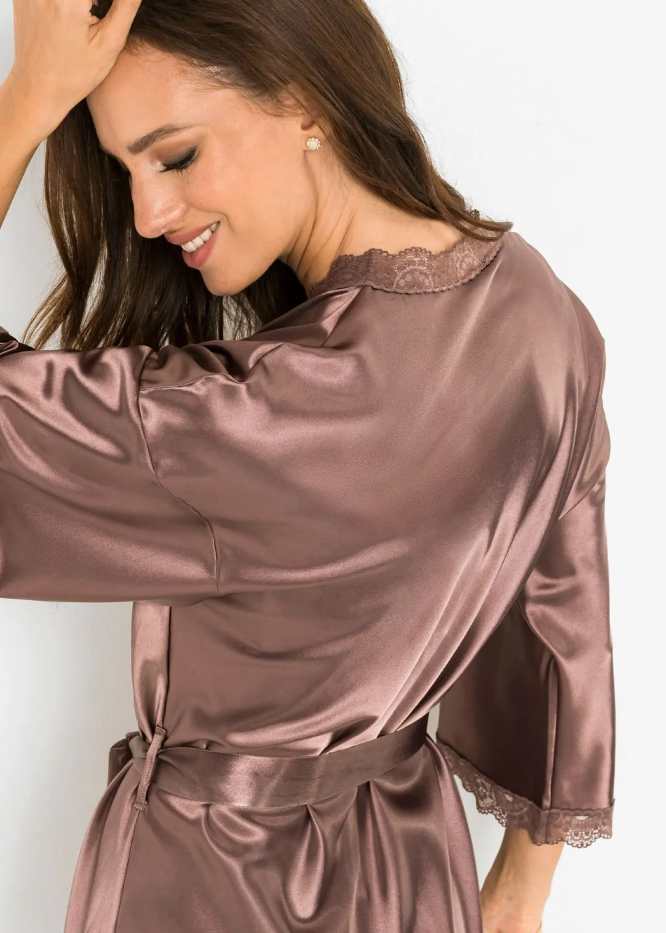 Kimono de satén