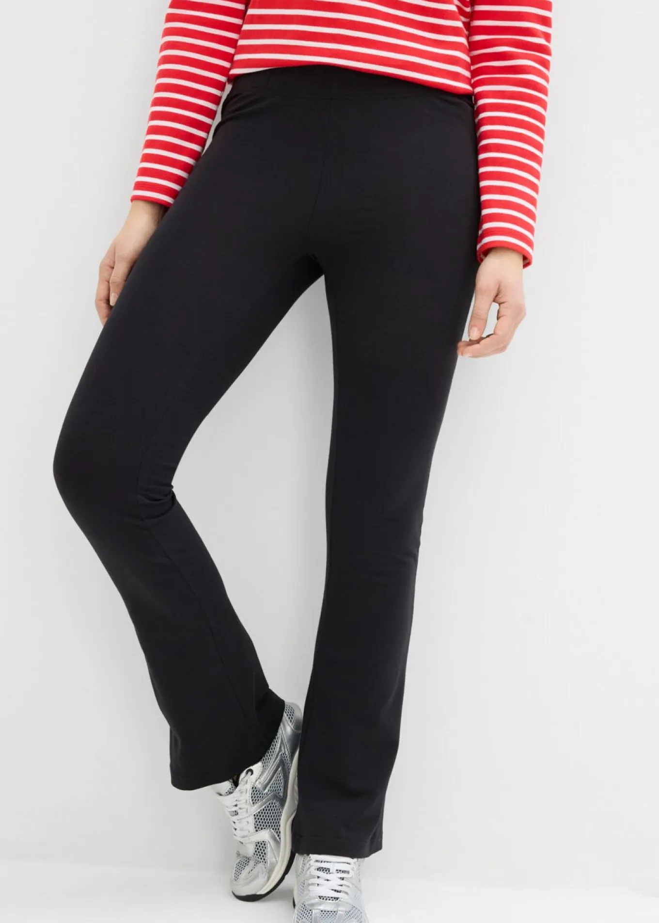 Leggings acampanados de mezcla de algodón (2 unidades)
