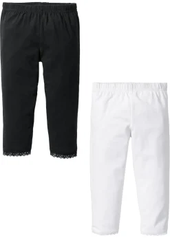 Leggings capri de algodón orgánico (2 unidades)