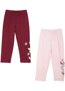 Leggings capri de algodón orgánico (2 unidades)