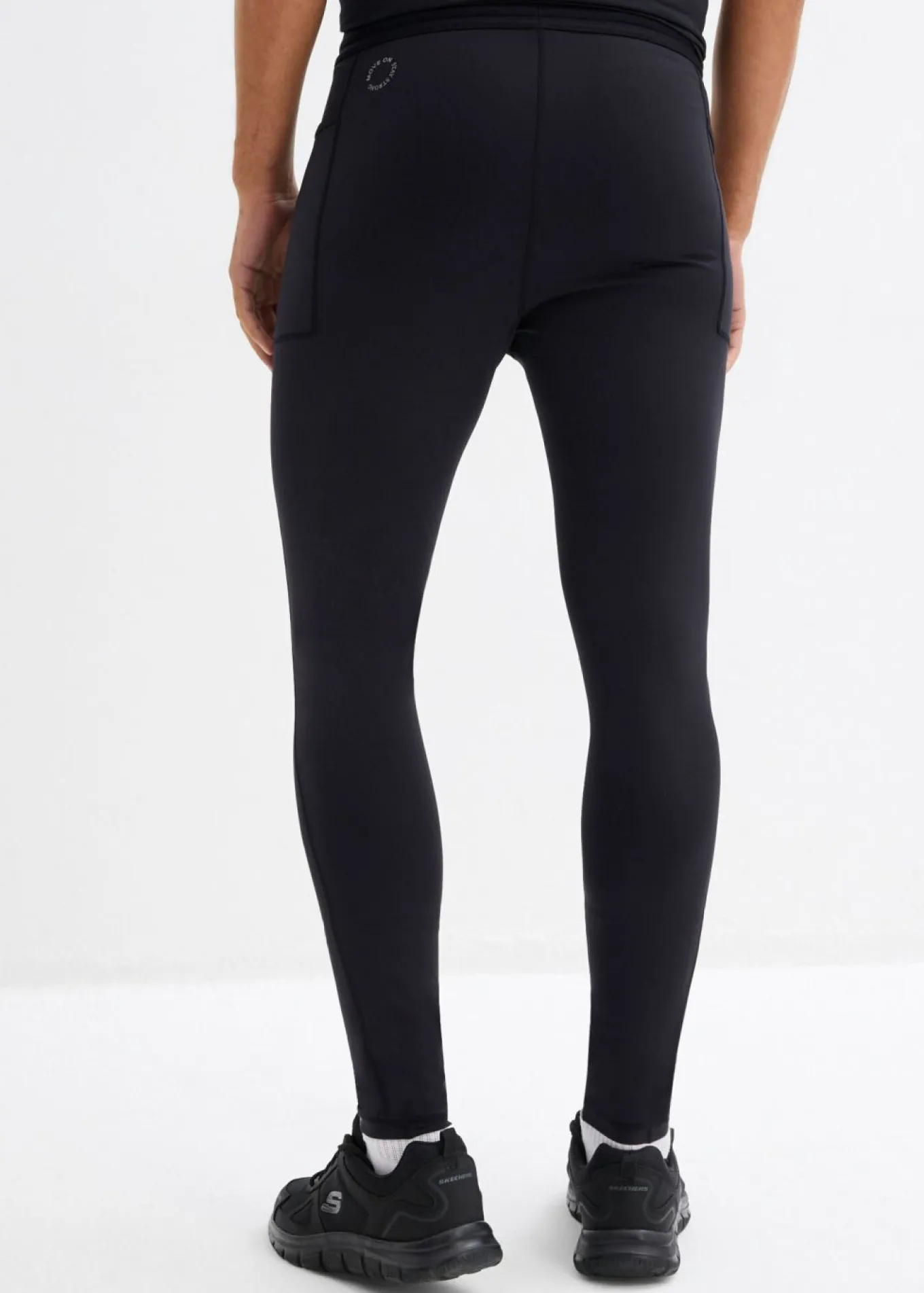 Leggings cómodos para correr con bolsillo para el móvil para hombres