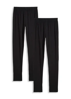 Leggings confeccionados con una mezcla de algodón ecológico orgánico (2 unidades)