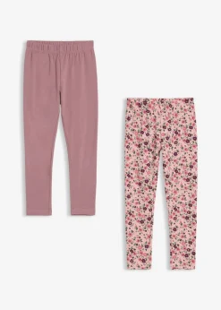 Leggings confeccionados con una mezcla de algodón ecológico orgánico (2 unidades)