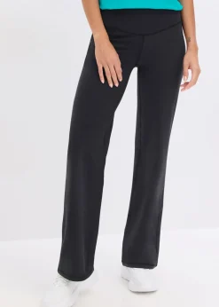 Leggings deportivos de algodón resistente con perneras rectas