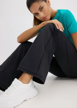 Leggings deportivos de algodón resistente con perneras rectas