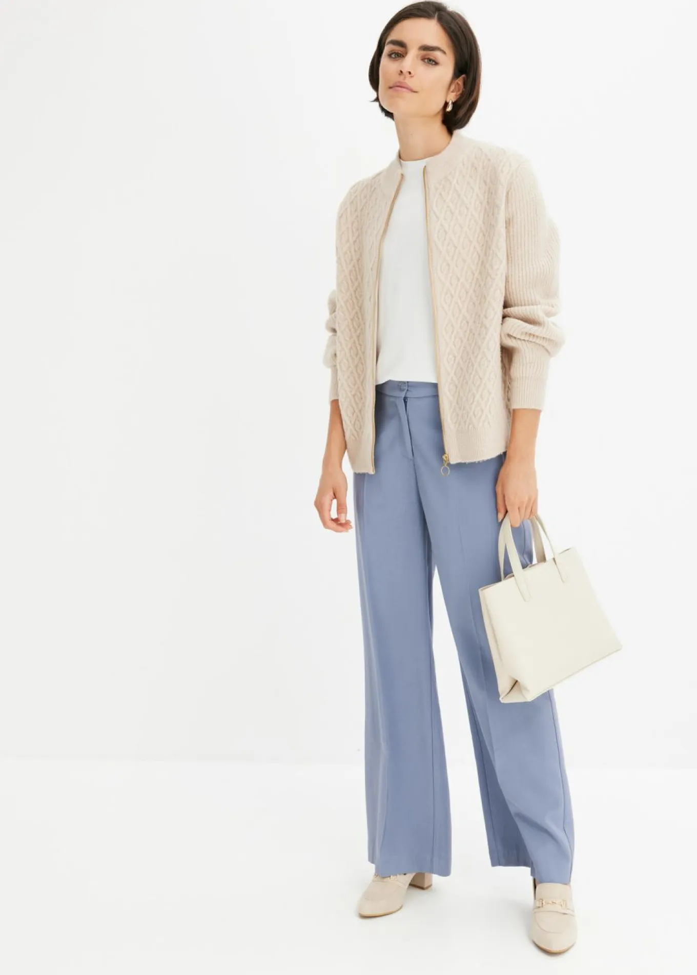 Ligero pantalón Marlene con viscosa