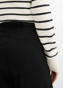 Pantalón barrel con cintura alta
