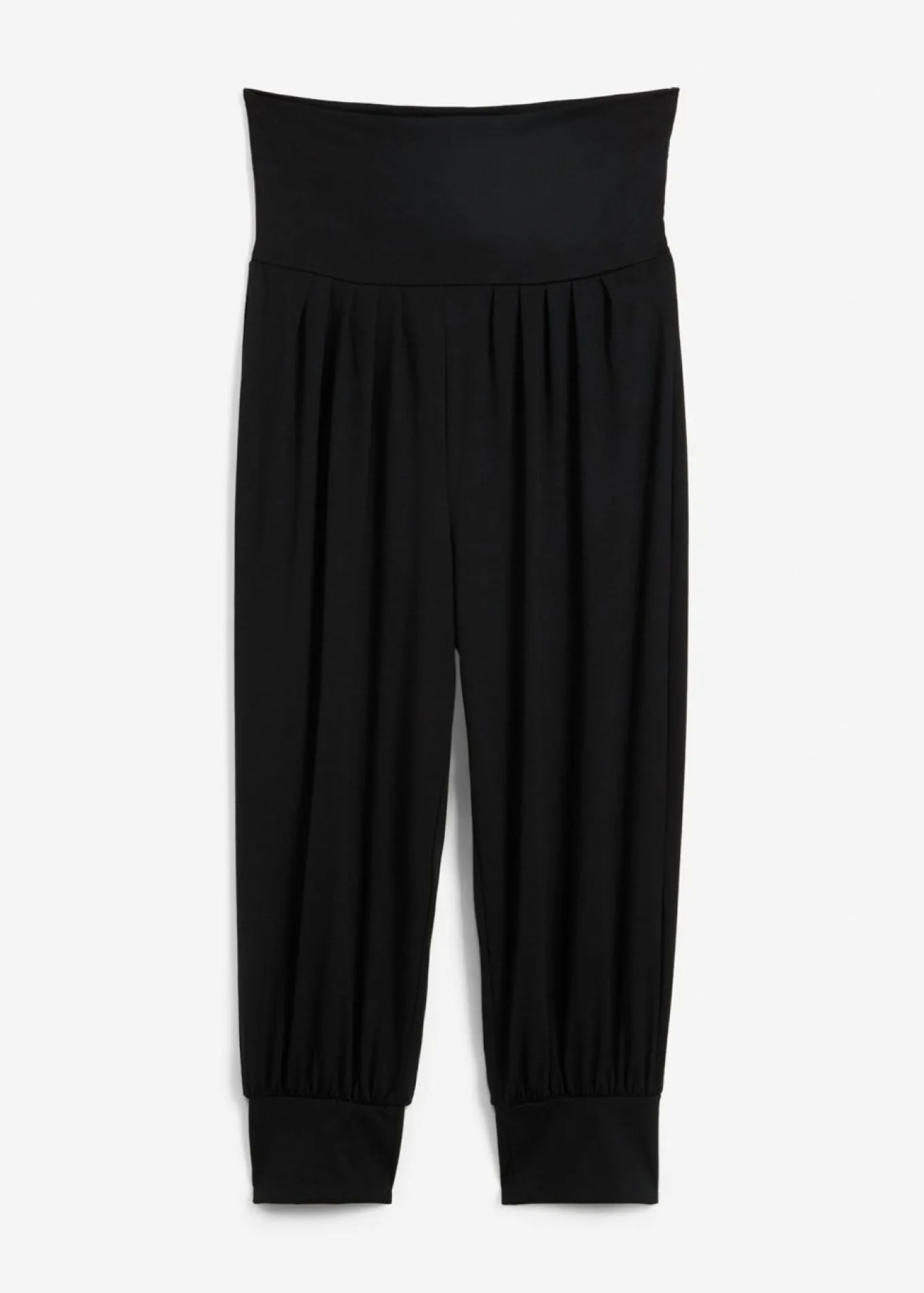 Pantalón bombacho con largo capri