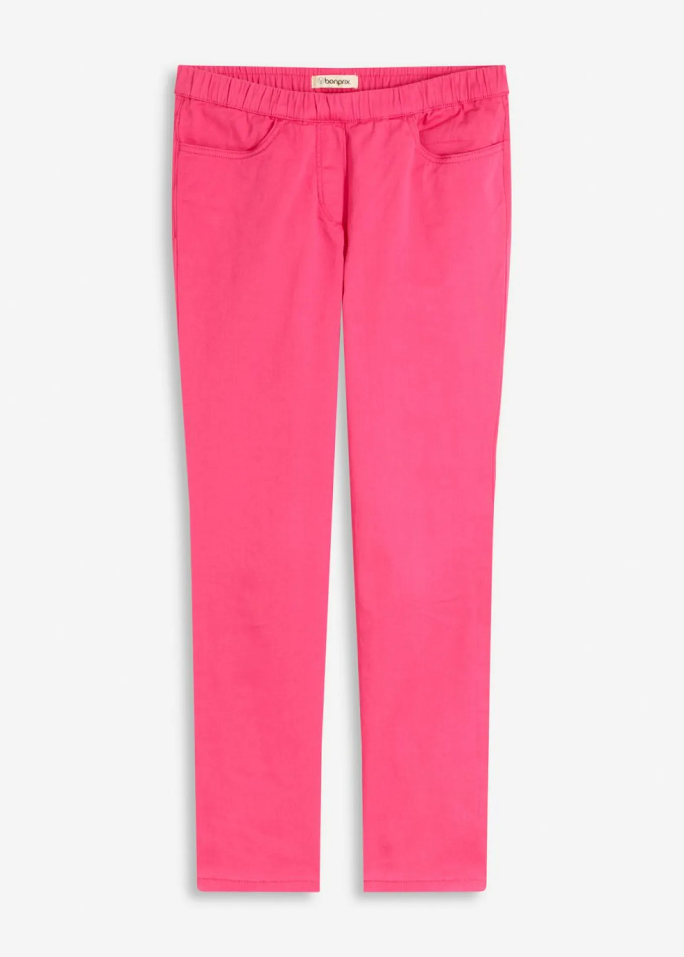 Pantalón capri sin cierre con elástico
