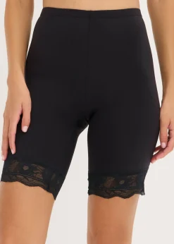 Pantalón ciclista antirrozaduras de material transpirable (2 unidades)