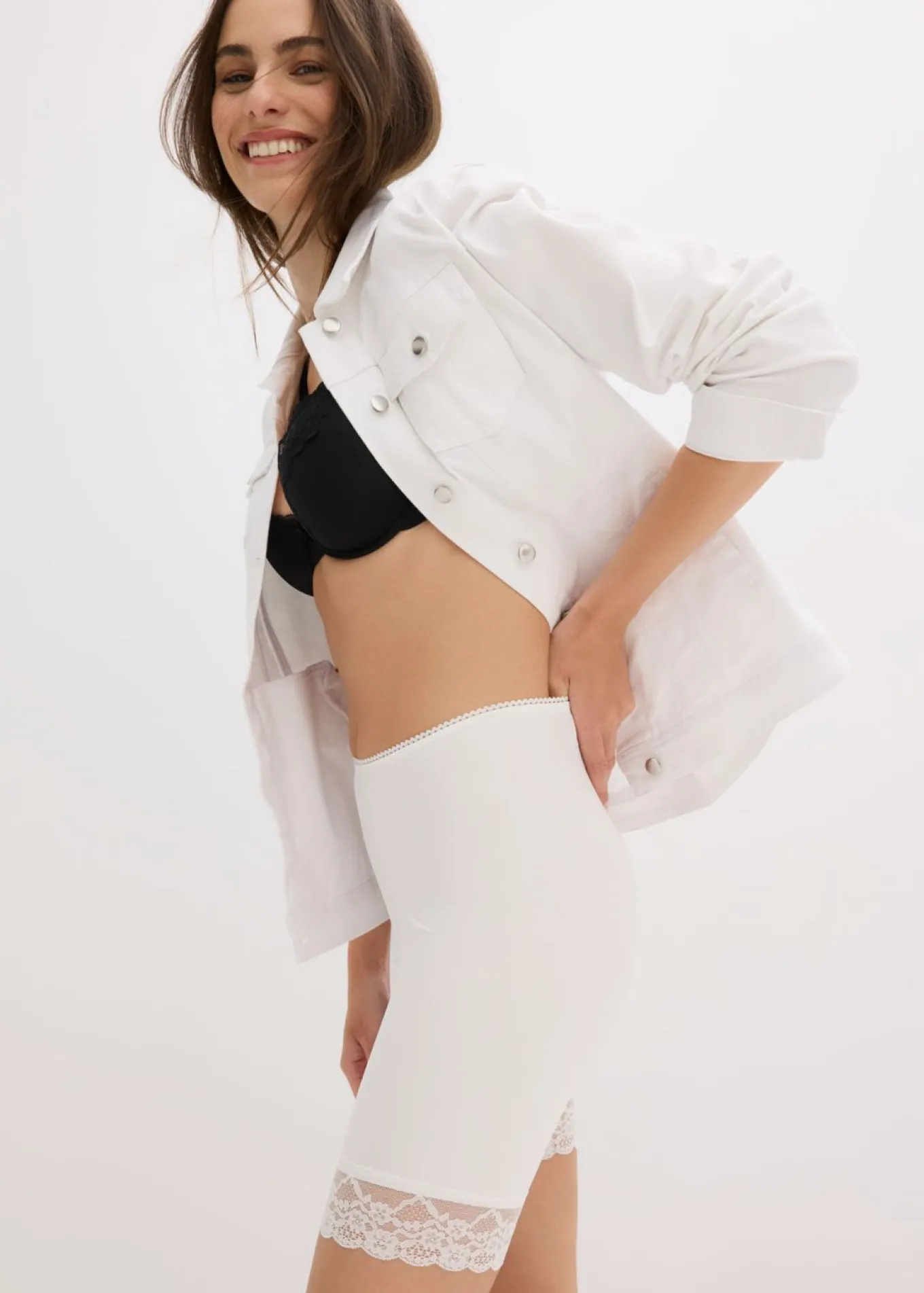 Pantalón ciclista antirrozaduras de material transpirable