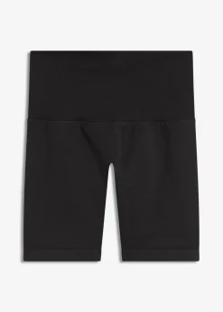 Pantalón ciclista sin costuras con fruncido
