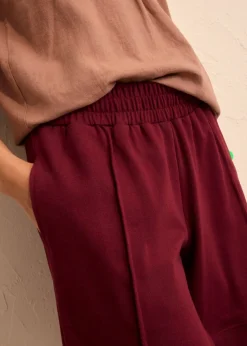 Pantalón corto de chándal de mezcla de algodón