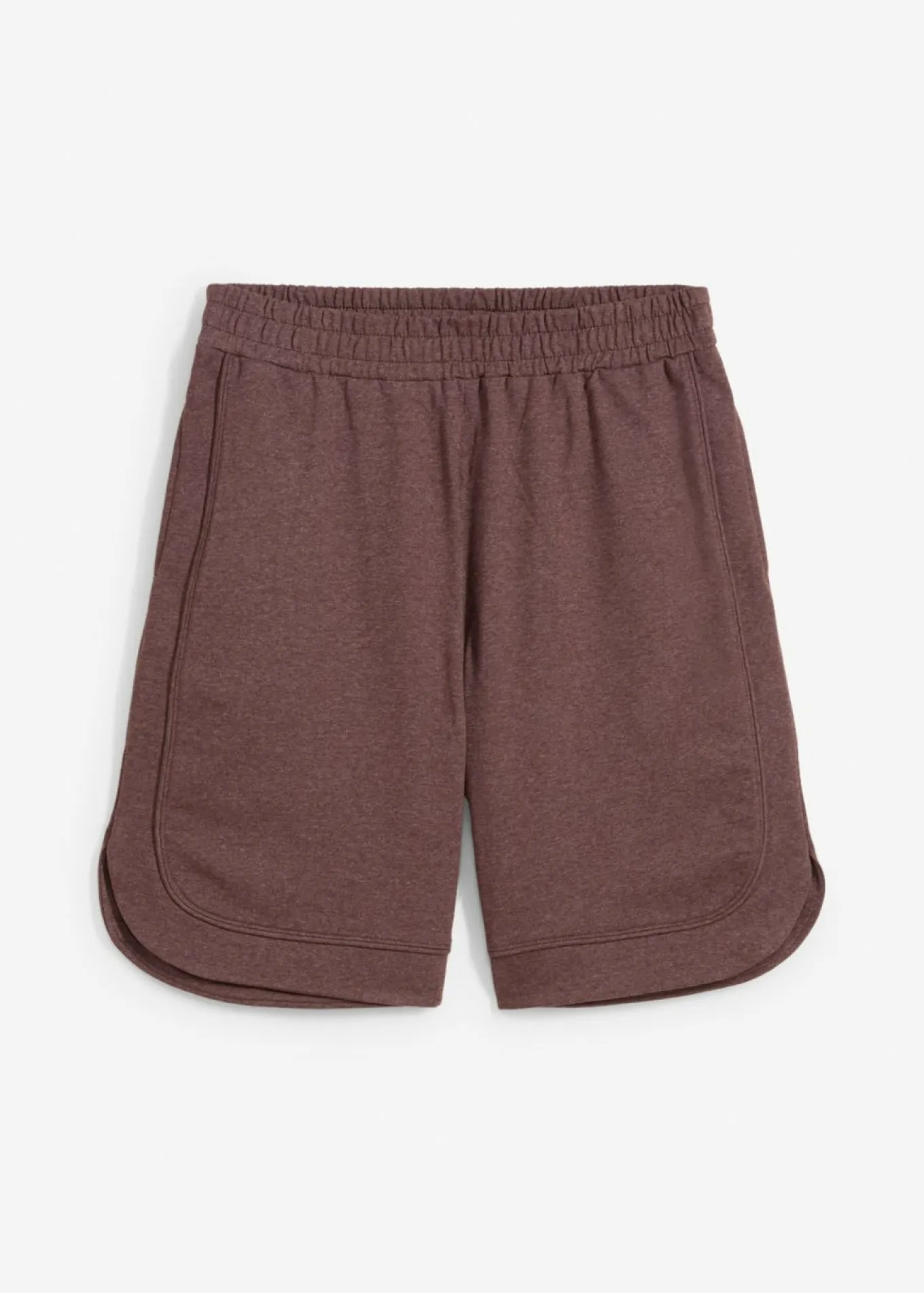 Pantalón corto de chándal de mezcla de algodón con corte ancho