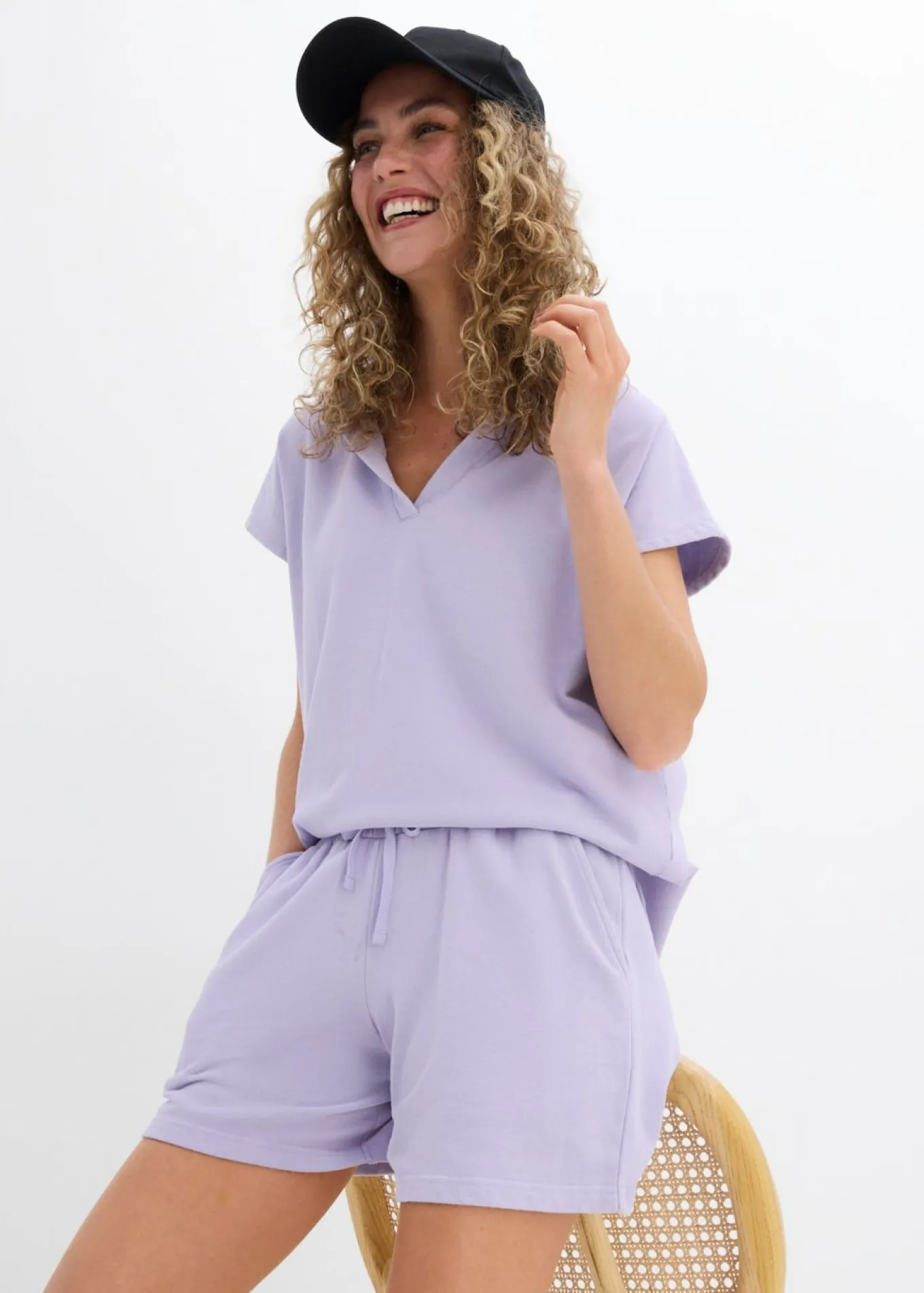 Pantalón corto de chándal de algodón puro