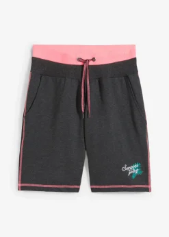 Pantalón corto de chándal de mezcla de algodón