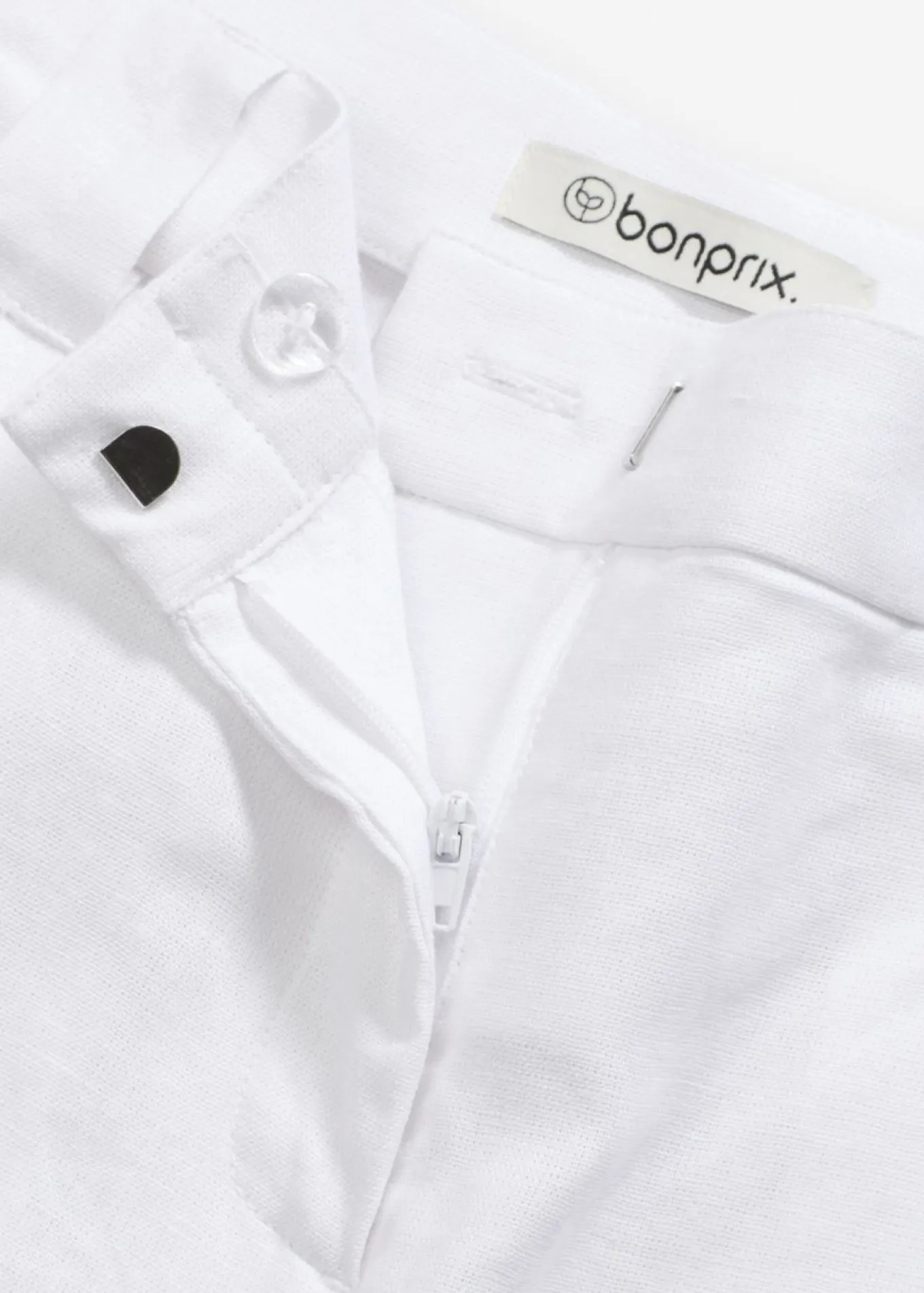 Pantalón corto de mezcla de lino ligero