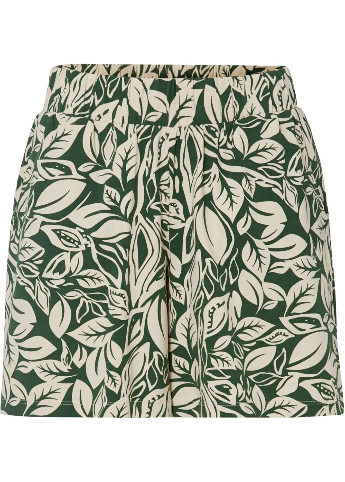 Pantalón corto de punto de mezcla de algodón elástico