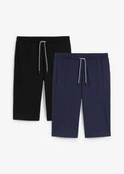 Pantalón corto de punto (2 unidades) de algodón orgánico puro