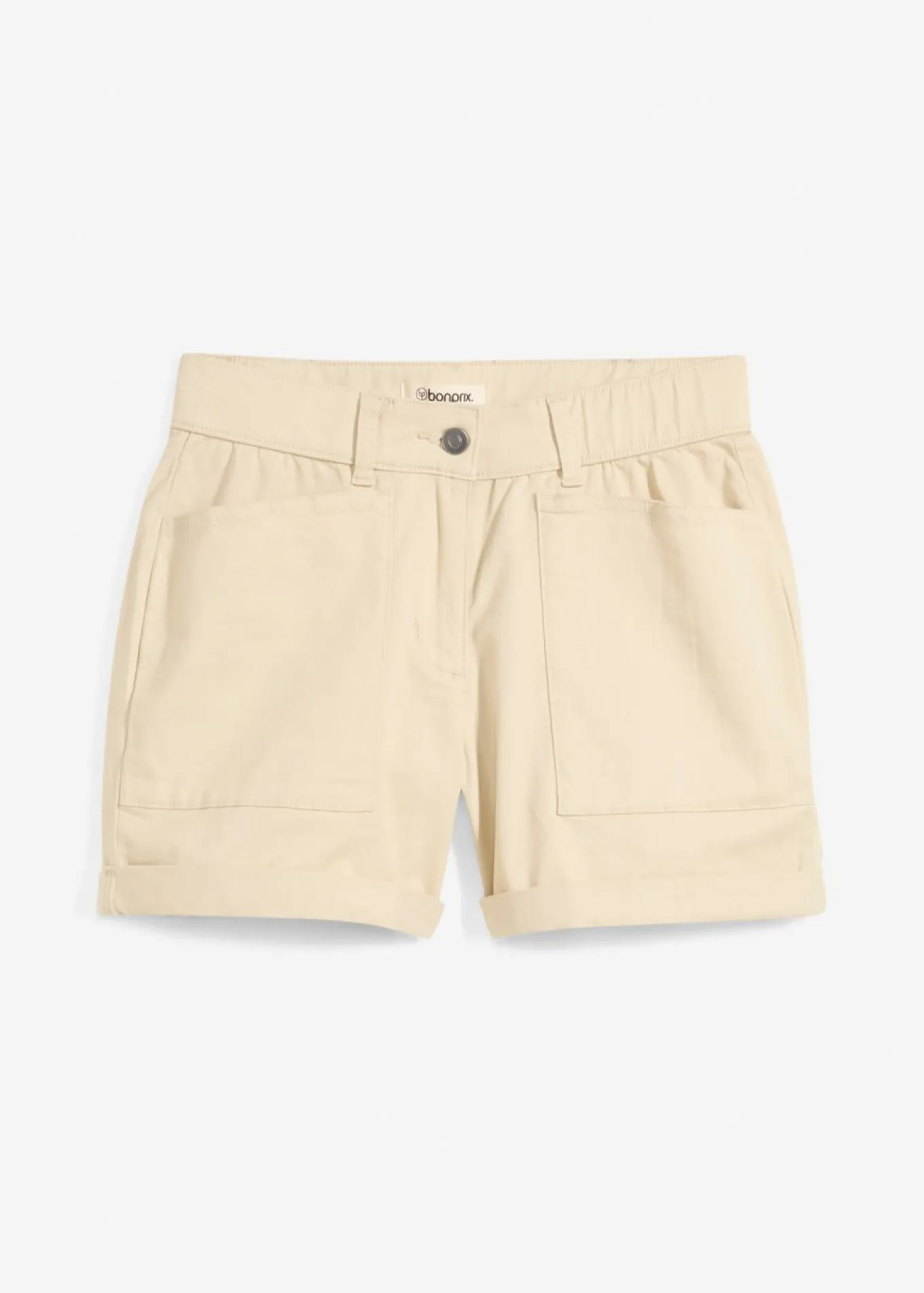 Pantalón corto de sarga