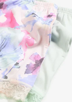Pantalón corto para dormir (2 unidades) de mezcla suave de viscosa