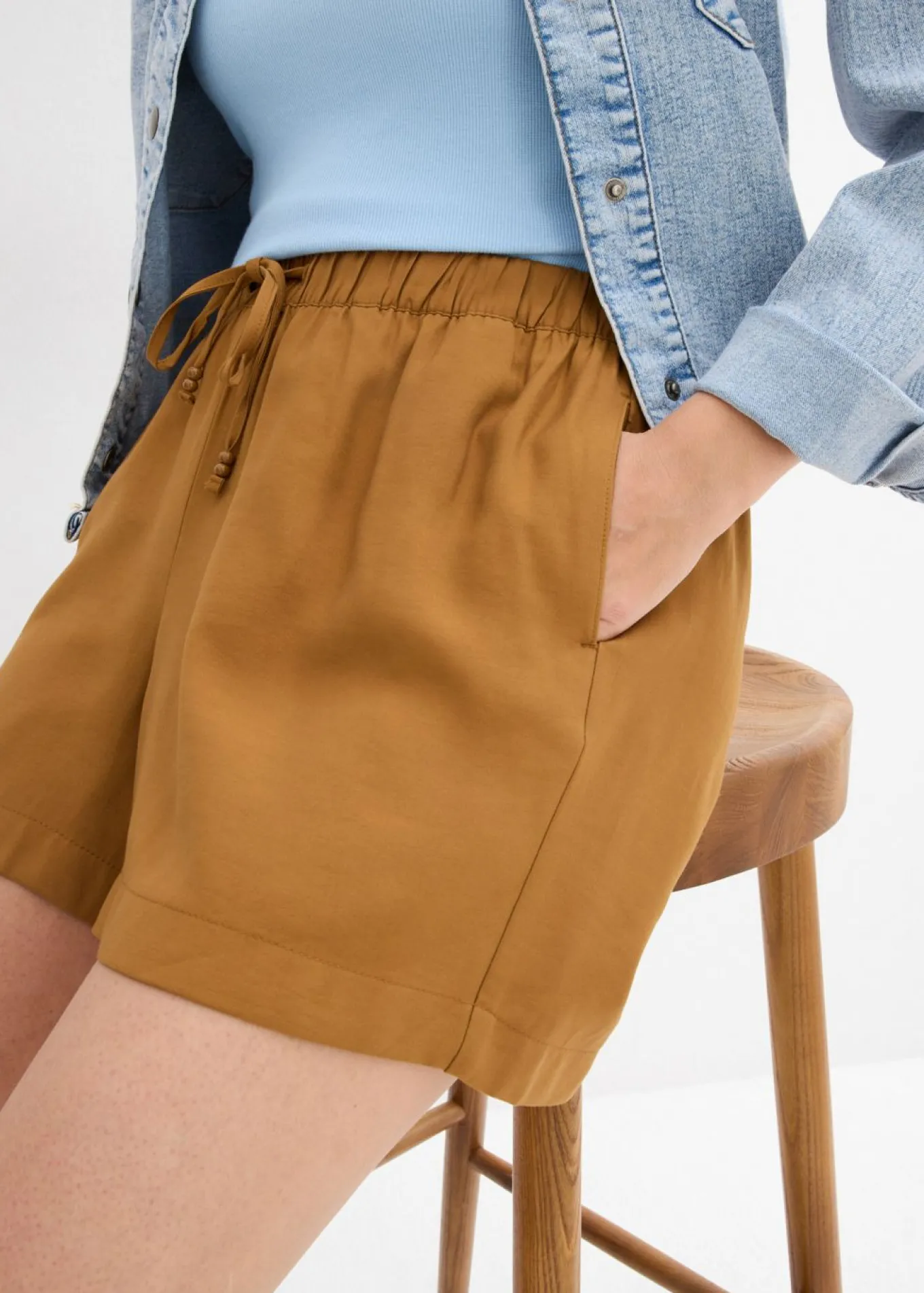 Pantalón corto sin cierre