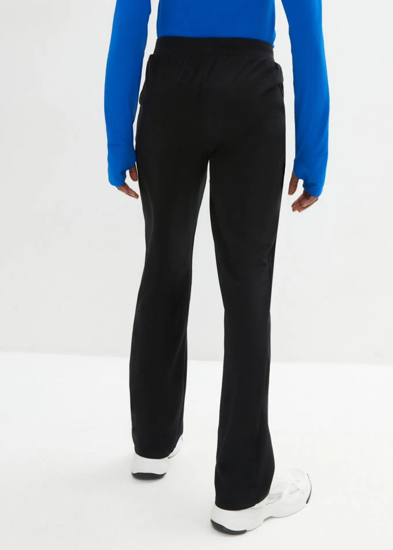 Pantalón de algodón orgánico puro con elástico