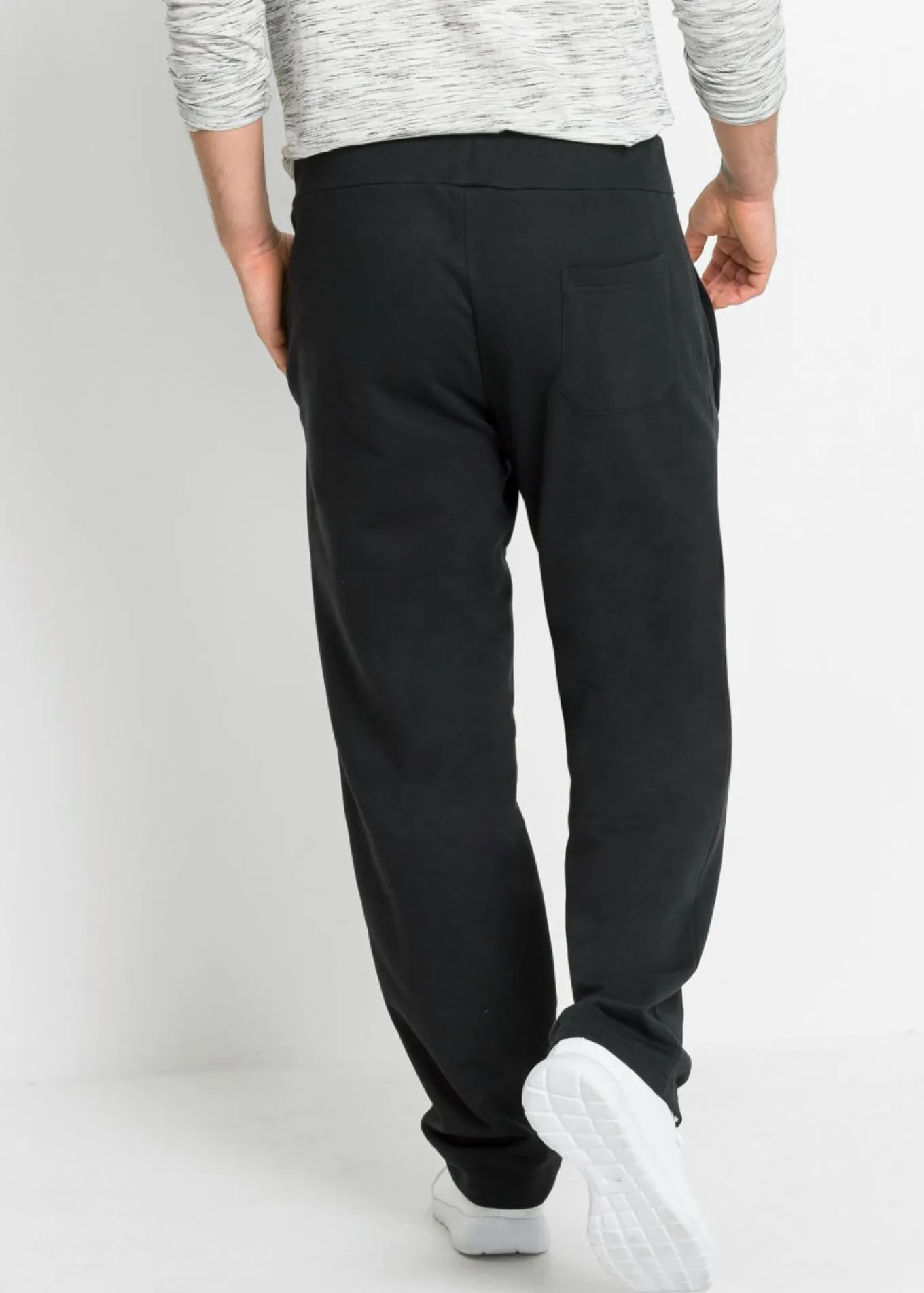 Pantalón de chándal con detalles deportivos de algodón orgánico puro
