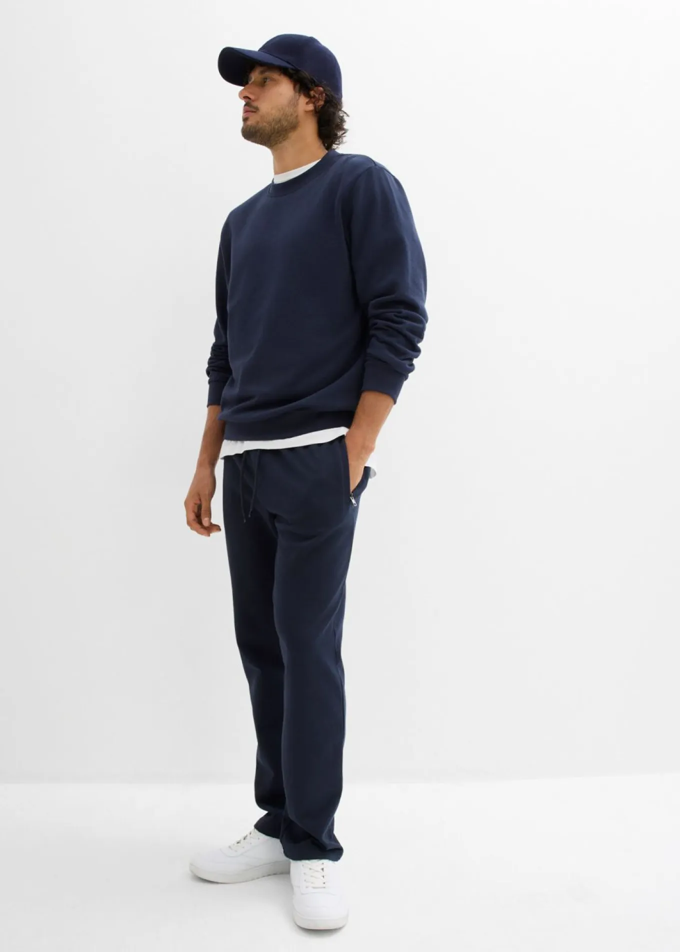 Pantalón de chándal con prácticos bolsillos con cremallera