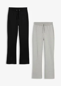 Pantalón de chándal de algodón orgánico puro (2 unidades)