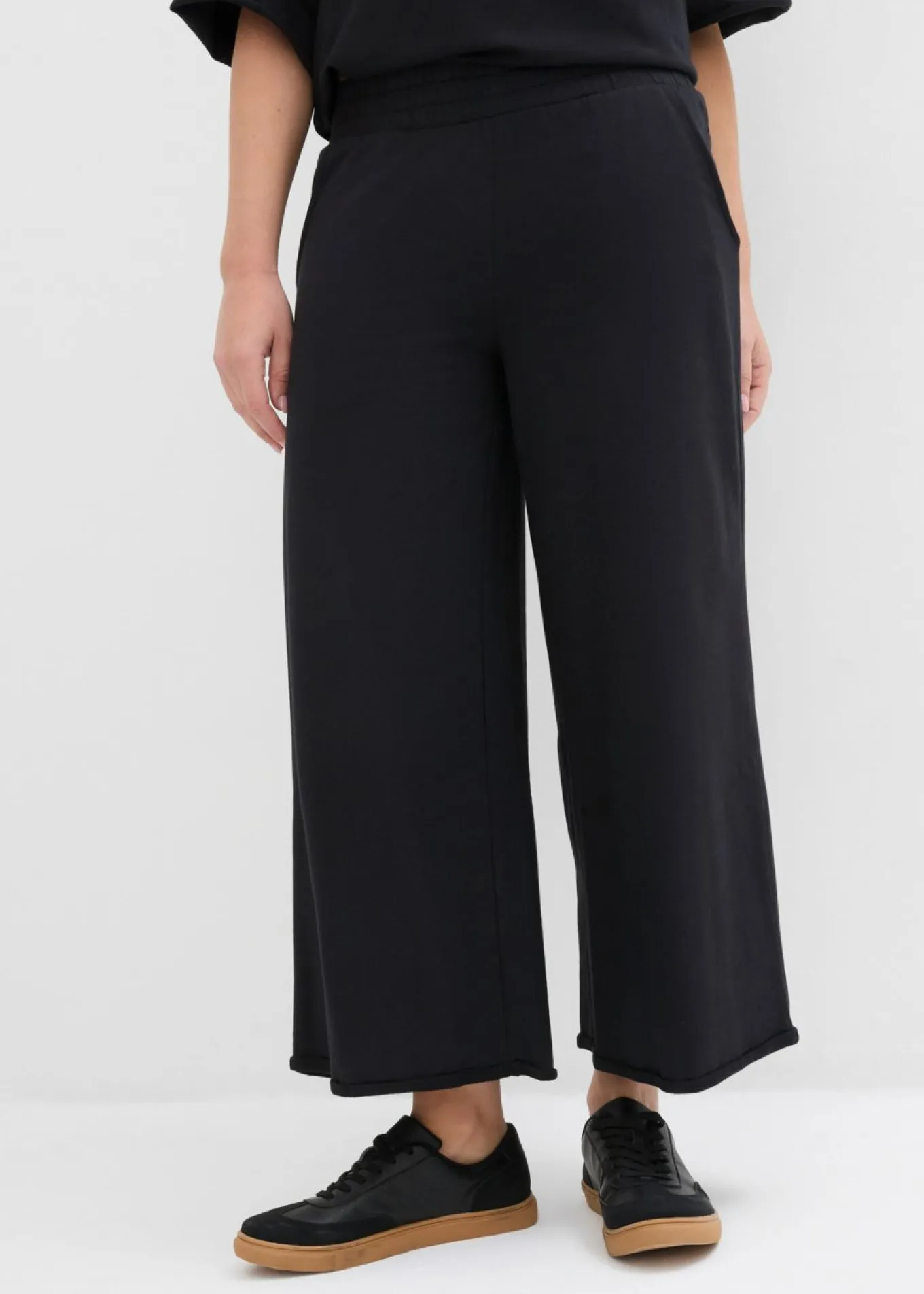 Pantalón de chándal de algodón orgánico con largo capri
