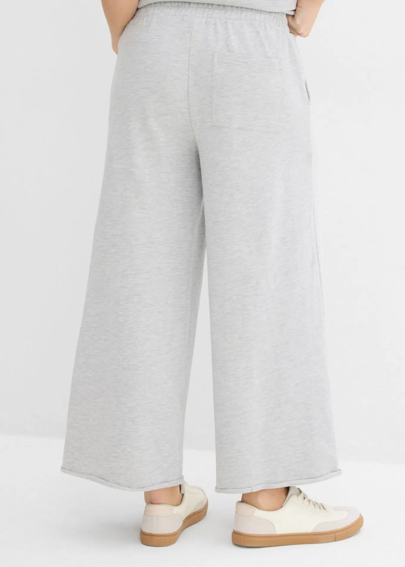 Pantalón de chándal de algodón orgánico con largo capri