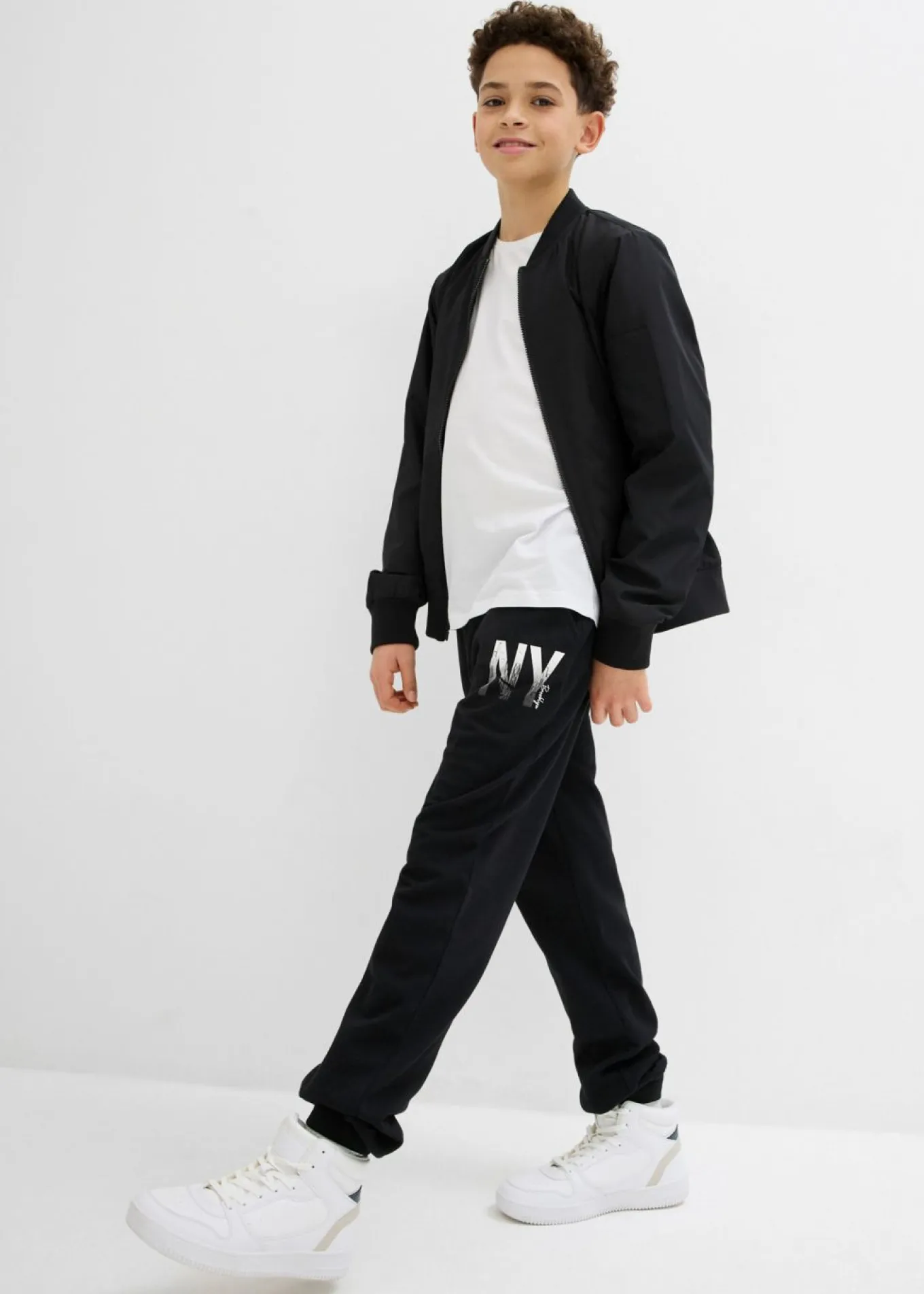 Pantalón de chándal en suave mezcla de algodón